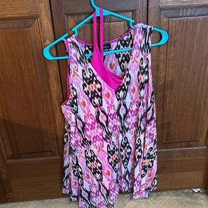 Inc pink tank top large